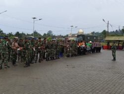 Menjelang 1 Desember, Personel Gabungan Gelar Karya Bhakti di Pasar Sentral Mararena