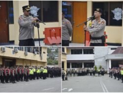 Polda Papua Tegaskan Kesiapan Pengamanan Natal dan Tahun Baru Melalui Apel Operasi Lilin Cartenz-2025