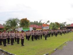 Antisipasi Gangguan Kamtibmas, Polres Waropen Gelar Apel Siaga Dan Patroli Cipta Kondisi