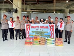 Peringati Hari Reserse Polri ke-78, Satresnarkoba Polresta Jayapura Kota Gelar Baksos di Ponpes Ittiba’ As-Sunnah