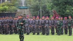 Dandim 1310/Bitung Letkol Inf Dewa Made DJ Jadi Komandan Apel Gelar Pasukan dan Peralatan Siaga Bencana