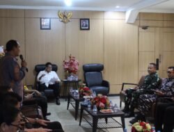 Jaga Stabilitas Keamanan Natal 2025-Tahun Baru 2026, Dandim 1310/Bitung Hadir Dalam Rapat Koordinasi