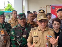 Dandim 1310/Bitung Dampingi Bupati Minut Sidak Pasar, Pastikan Harga dan Stok Aman jelang Nataru