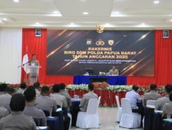 Biro SDM Polda Papua Barat Gelar Rakernis T.A. 2025, Wujudkan SDM Unggul Menuju Polri Presisi