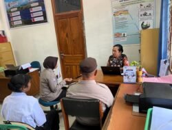 Subsatgas Si-Ipar Polres Jayapura Koordinasi dengan Dinas Pendidikan Kabupaten Jayapura