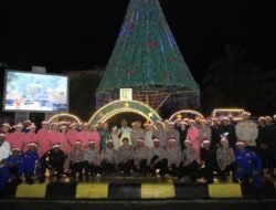 Peresmian Pohon Natal 2025 di Jayapura Wujudkan Semangat Toleransi dan Kedamaian