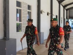 Pastikan Kesiapan Pengamanan Kunjungan RI 2, Dandim 1310/Bitung Pimpin Apel Gelar Pasukan