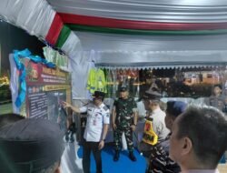 Pastikan Keamanan dan Pelayanan Masyarakat Optimal, Dandim 1310/Bitung Bersama Forkopimda Minut Tinjau Pos Nataru