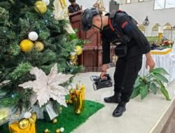 Operasi Lilin Mansinam 2025, Sterilisasi Gereja untuk Keamanan Ibadah Natal