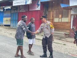 Jaga Kamtibmas di Hari ke-2 Perayaan Natal 2025, Polres Tolikara Intensifkan Patroli Dialogis