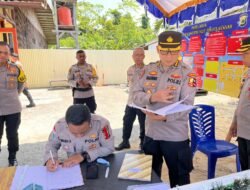 Pastikan Akuntabilitas Operasi Lilin Cartenz 2025, Tim Wasops Itwasum Polri Lakukan Pengawasan di Polres Keerom