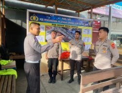 Jelang Malam Tahun Baru, Dirlantas Polda Papua Tinjau Kesiapan Pos Pam Operasi Lilin Cartenz 2025