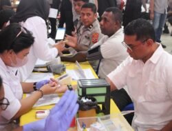 Peringati Hari Jadi Intelijen Polri ke-80, Ditintelkam Polda Papua Gelar Donor Darah