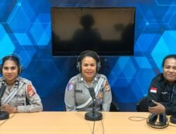 Ditlantas Polda Papua Perkuat Edukasi Keselamatan Lewat Udara Bersama RRI Pro 1
