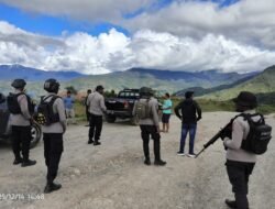 Antisipasi Gangguan Kamtibmas, Polres Tolikara Gelar Patroli Kesiapsiagaan