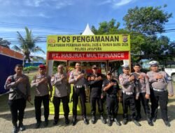 Wakasatgasopsda Operasi Lilin Cartenz 2025 Tinjau Sejumlah Pos Pelayanan Terpadu di Jayapura