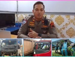 Sat Lantas Polres Merauke Paparkan Penyebab Meningkatnya Kecelakaan Lalu Lintas Selama Tahun 2025