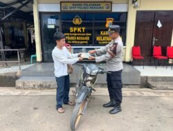 Korban Pencurian Motor Ucapkan Terima Kasih kepada Polres Merauke