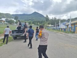 Polres Tolikara Rutin Laksanakan Patroli, Jaga Keamanan dan Ketertiban Masyarakat