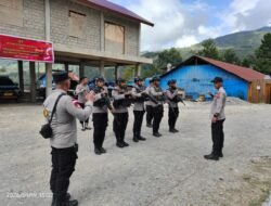 Polres Tolikara Hadir di Tengah Masyarakat, Patroli Rutin Jaga Keamanan Wilayah