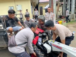 Polres Merauke Serahkan Bantuan Alsintan dari Kapolri kepada Petani Jagung Binaan