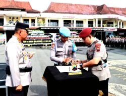 Kasat Reskrim Polresta Cilacap Resmi Berganti, Kapolresta Cilacap Ucapkan Terima Kasih atas Pengabdian Pejabat Lama