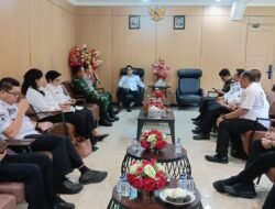 Sinergi Dalam Penanganan Bencana, Dandim 1310/Bitung Bersama Forkopimda Kota Bitung Gelar Rapat Koordinasi