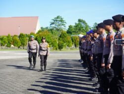Polda Papua Barat Melaksanakan Apel Gelar Pasukan Operasi Keselamatan Mansinam 2026