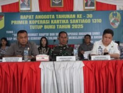 Perkuat Kemandirian dan Kesejahteraan Anggota, Kodim 1310/Bitung Gelar Rapat Anggota Tahunan (RAT) Ke-30 Tutup Buku Tahun 2025