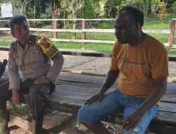 Wujudkan Sitkamtibmas Kondusif, Sat Binmas Polres Merauke Masifkan Program ‘Door to Door System’ (DDS)