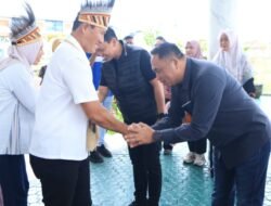 Tiba di Jayapura, Wakapolda Papua yang Baru Kombes Pol. Muhajir, S.I.K., M.H. disambut Jajaran PJU di Bandara Sentani