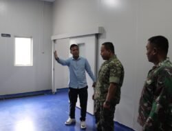 Dandim Kodim 1310/Bitung Tinjau Dapur Sehat SPPG, Pastikan Standar Gizi dan Kebersihan Terjaga