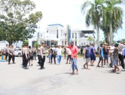 Polda Papua Barat Amankan Aksi Premanisme di Perempatan Sanggeng