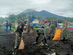 Koramil Jajaran Kodim 1310/Bitung Gelar Gerakan Indonesia Asri, Wujud Nyata Kepedulian Lingkungan dan Kemanunggalan TNI-Rakyat