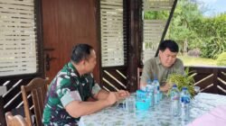 Dandim 1310/Bitung dan Ketua Fraksi Gerindra Sinkronkan Program Strategis Nasional di Kota Bitung