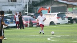 Kapolda Papua Hadiri Pertandingan Minisoccer Spripim vs Bid Propam, Pererat Soliditas dan Kebersamaan Personel