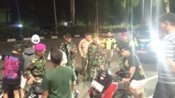 Ciptakan Situasi Kota Bitung yang Aman, Tertib dan Kondusif, Personel Kodim 1310/Bitung Bersama Aparat Terkait Gelar Patroli Gabungan