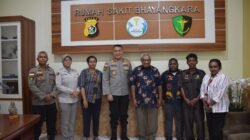 Tingkatkan Layanan Kesehatan Lintas Negara, Rumkit Bhayangkara Jayapura Lanjutkan Pembahasan MOU dengan PNG
