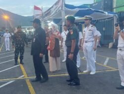 Perkuat Kerjasama Maritim Indonesia-Jepang, Dandim 1310/Bitung Hadiri Kegiatan Cocktail Party Kunjungan Kapal Latih Jepang di Sulut