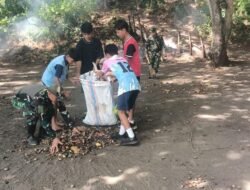 Semangat Kebersamaan dan Kepedulian, Koramil 01 Bitung Kolaborasi Bersama Lintas Sektoral Gaungkan Gerakan Indonesia Asri