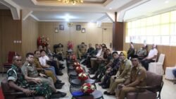 Bahas Konflik Antar Kelompok Pemuda, Dandim 1310/Bitung Letkol Inf Dewa Made DJ Hadiri Rapat Koordinasi Lintas Sektoral bersama Forkopimda Bitung