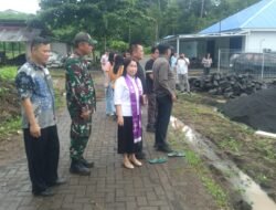 Perkuat Ekonomi Kerakyatan, Dandim 1310/Bitung Dukung Pembangunan Gedung KDKMP Desa Paslaten