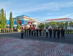 Ikut Apel Gelar Pasukan, Kodim 1310/Bitung Siap Amankan Malam Takbiran dan Idul Fitri 1447 H
