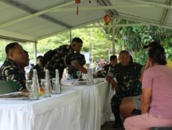 Dorong Konektivitas dan Pertumbuhan Ekonomi, Dandim 1310/Bitung Dampingi Pangdam XIII/Merdeka Tinjau Pembangunan Jembatan Perintis Garuda