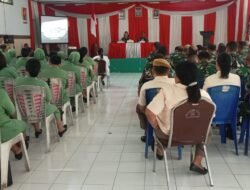 Kenali Bahaya Penyakit Diabetes Melitus dan Hipertensi, Prajurit, PNS dan Persit Kodim 1310/Bitung Terima Penyuluhan Kesehatan