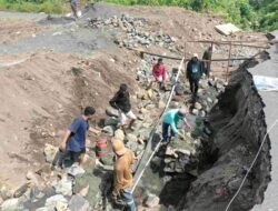 Pembangunan Jembatan Beton Mulai Dikebut di Girian Indah, Dandim 1310/Bitung Pastikan Pekerjaan Selesai Tepat Waktu