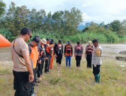 Polres Jayawijaya Lanjutkan Pencarian Korban Jembatan Gantung Wouma Hari Ke-4