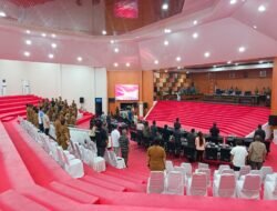 Wujud Sinergi TNI dan Pemerintah Daerah, Kasdim 1310/Bitung Hadiri Rapat Paripurna DPRD Kota Bitung Tahun 2026