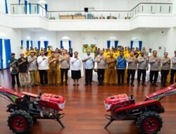 Polda Papua Terima Bantuan Alsintan dari Gubernur Papua untuk Perkuat Ketahanan Pangan