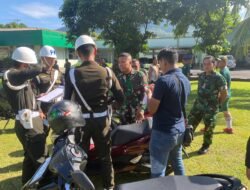 Pastikan Administrasi dan Kelengkapan Kendaraan Layak Pakai, Kodim 1310/Bitung Gelar Pengecekan Kendaraan Dinas